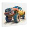 Stupell Industries Lifted Offroad Truck Canvas, design by Steve Hunziker